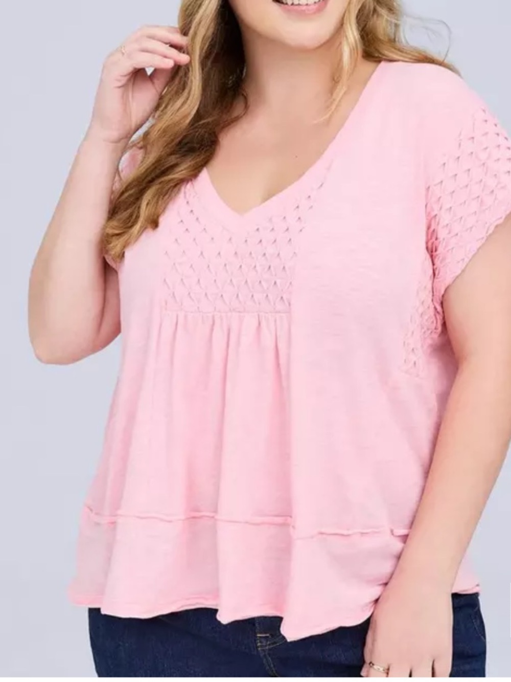 TORRID Smocked Top